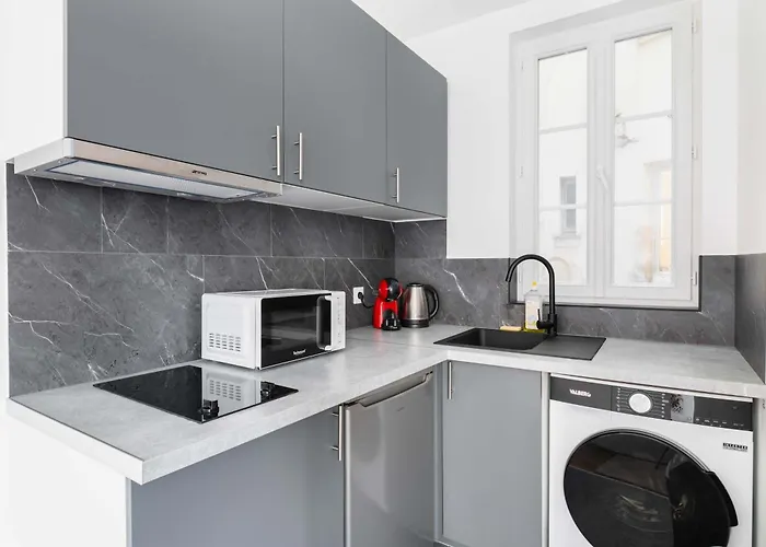 Apartment Neuf Metro Jaures- 19 - 2p - Flat-guest