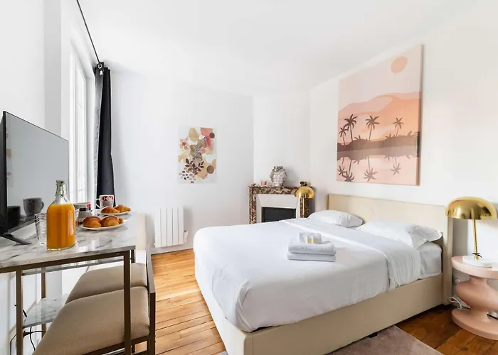 Apartment Neuf Metro Jaures- 19 - 2p - Flat-guest Paris