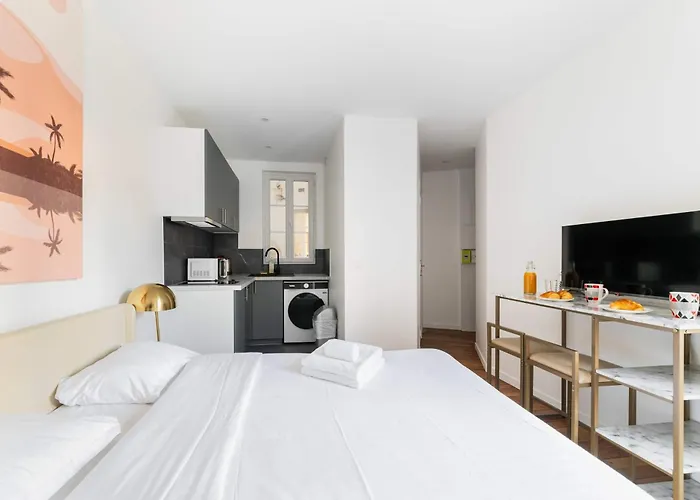 Neuf Metro Jaures- 19 - 2p - Flat-guest Apartment Paris